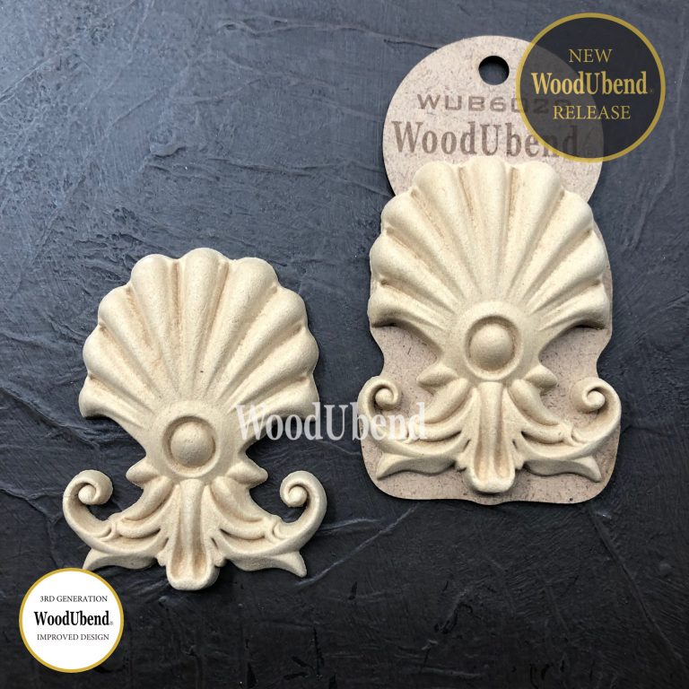 WoodUbend Set of Shell Appliques