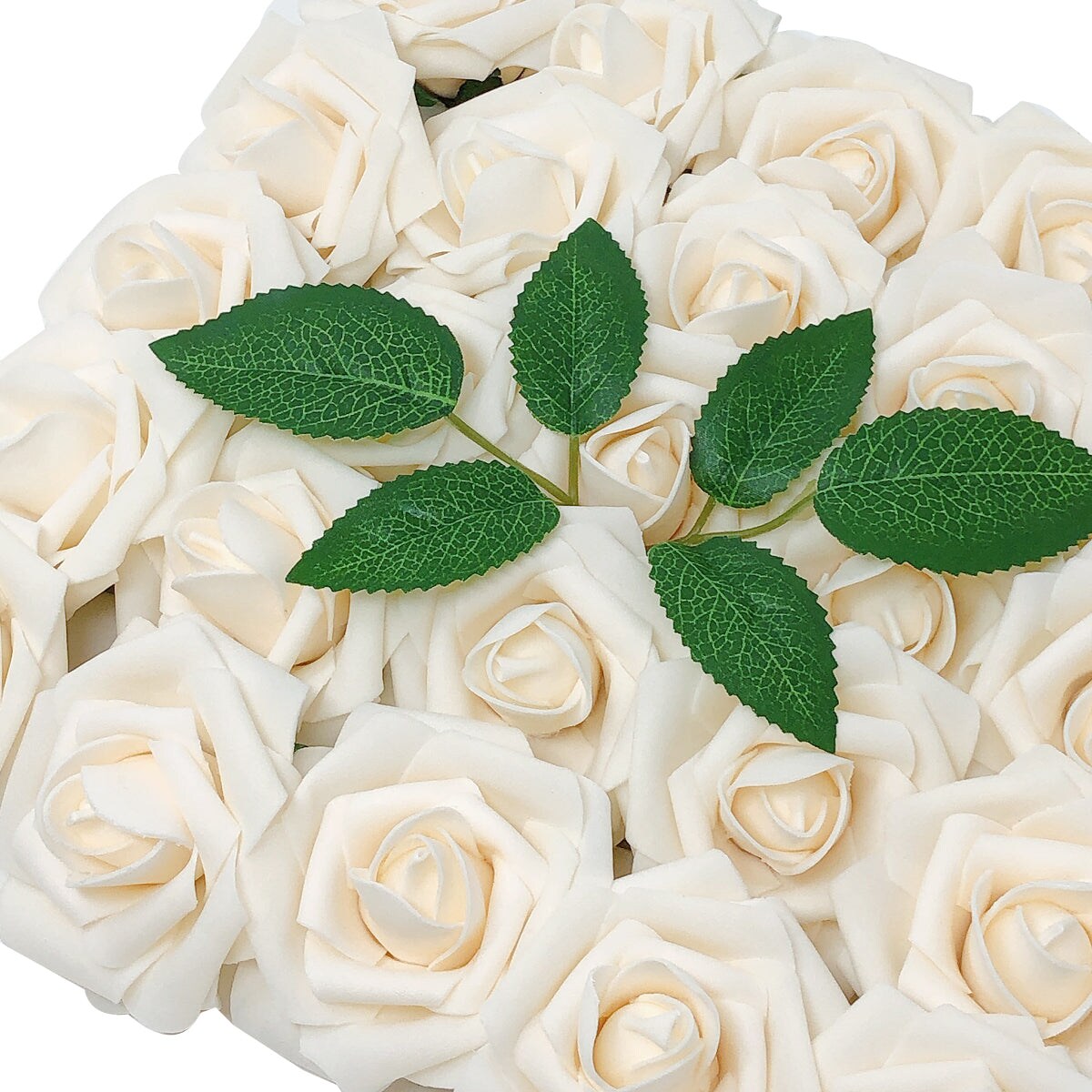 Wrapables Artificial Rose Flower, Real Touch Flowers for DIY Wedding Bouquets and Centerpieces