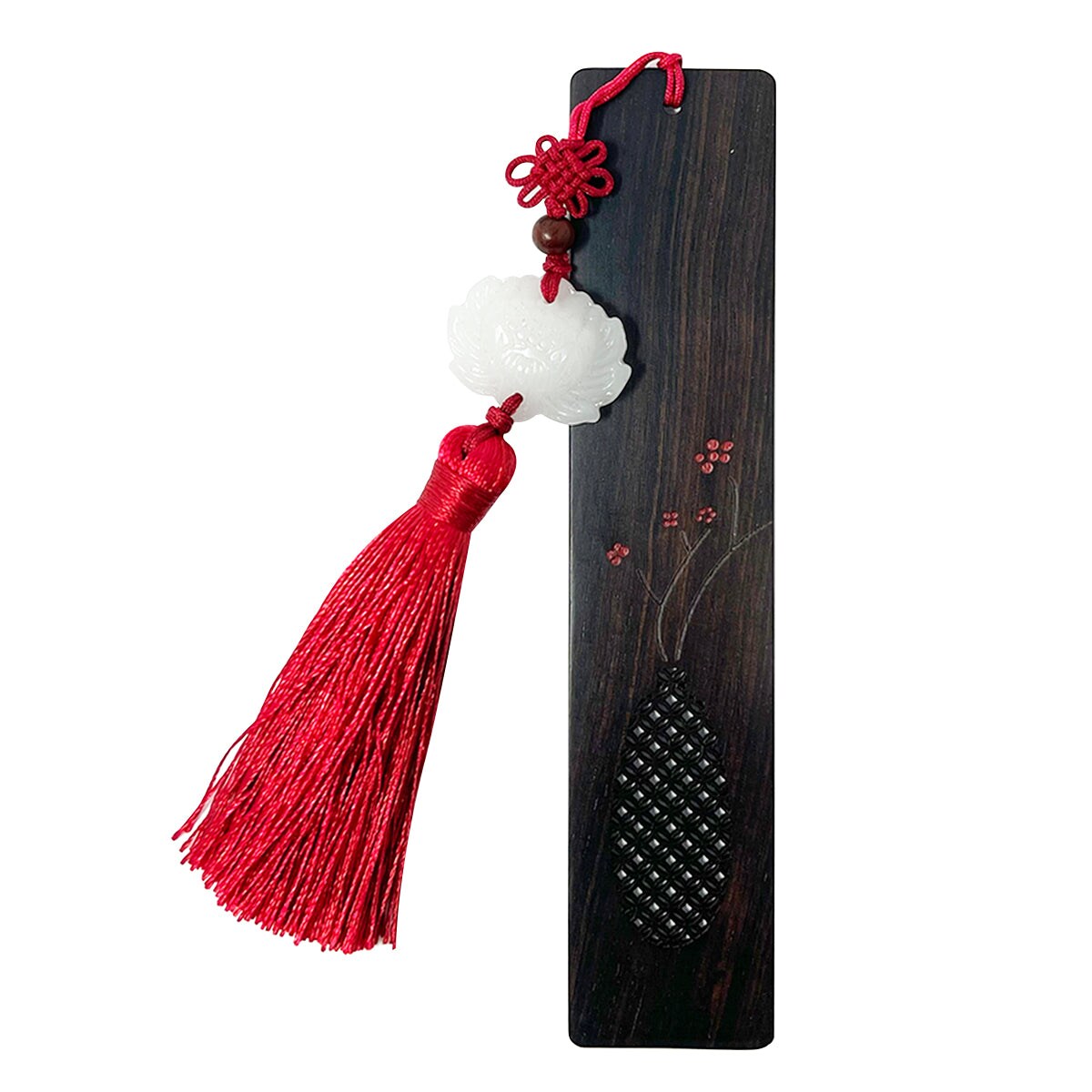 Wrapables Sandalwood Bookmark with Pendant Tassel for Book Lovers an Readers