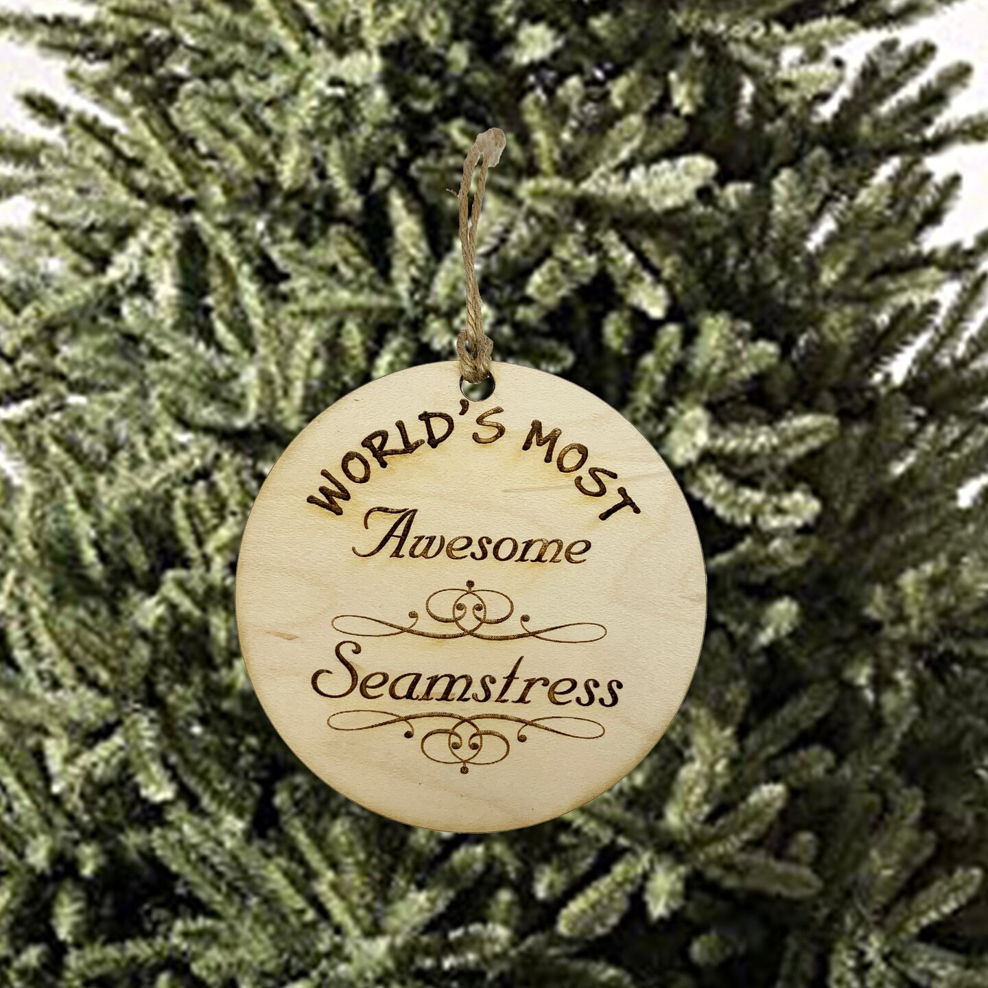 Worlds most Awesome Seamstress - Ornament Worlds most Awesome Seamstress - Ornament