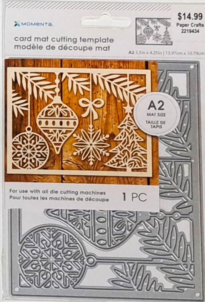 Momenta Card Mat Cutting Die
