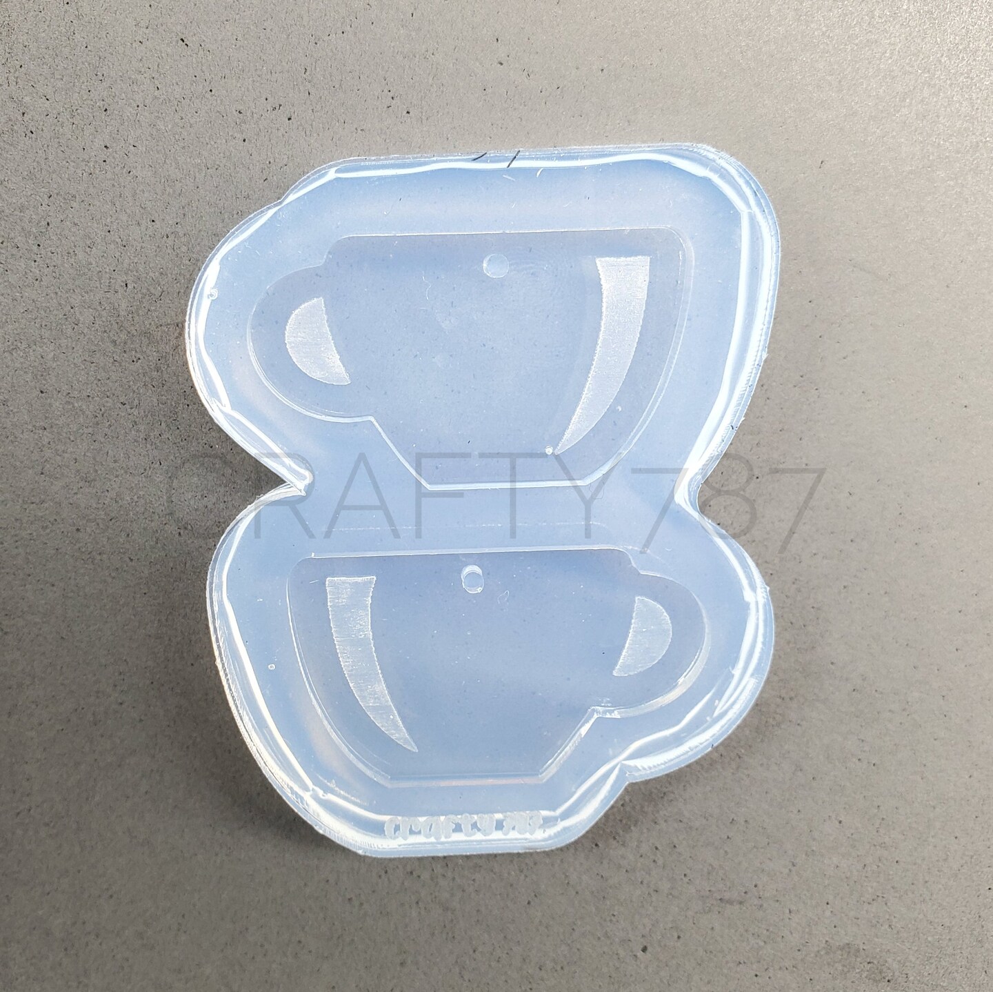 Coffee Cup/ Taza Caf&#xE9; Dangle Mold 1.48in(C1)