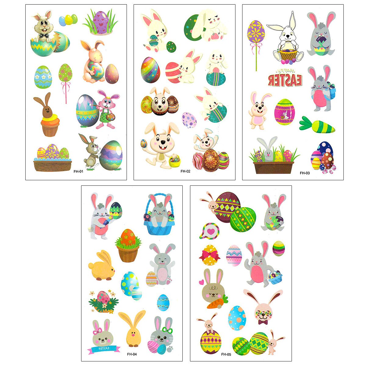 Wrapables Waterproof Temporary Tattoos for Children