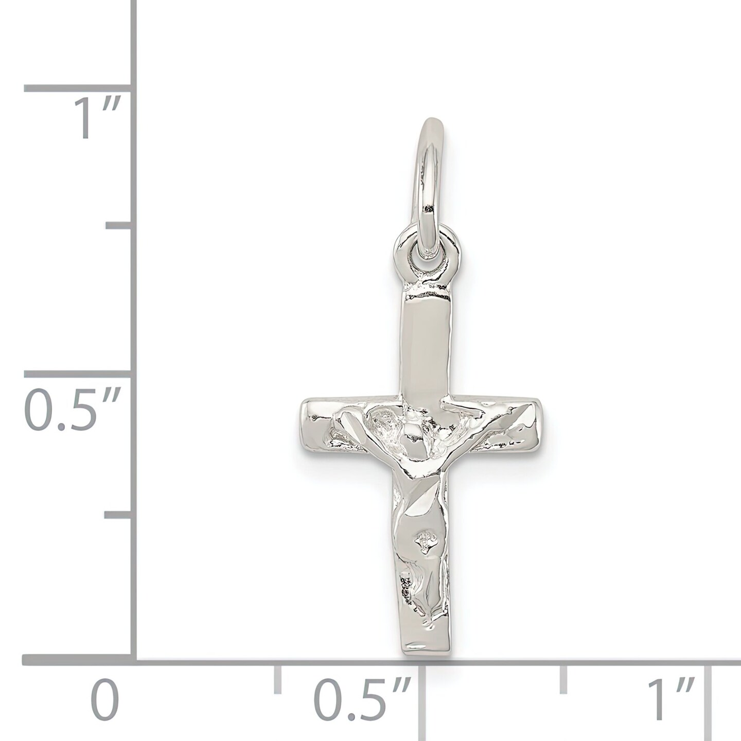 Sterling Silver Crucifix Charm