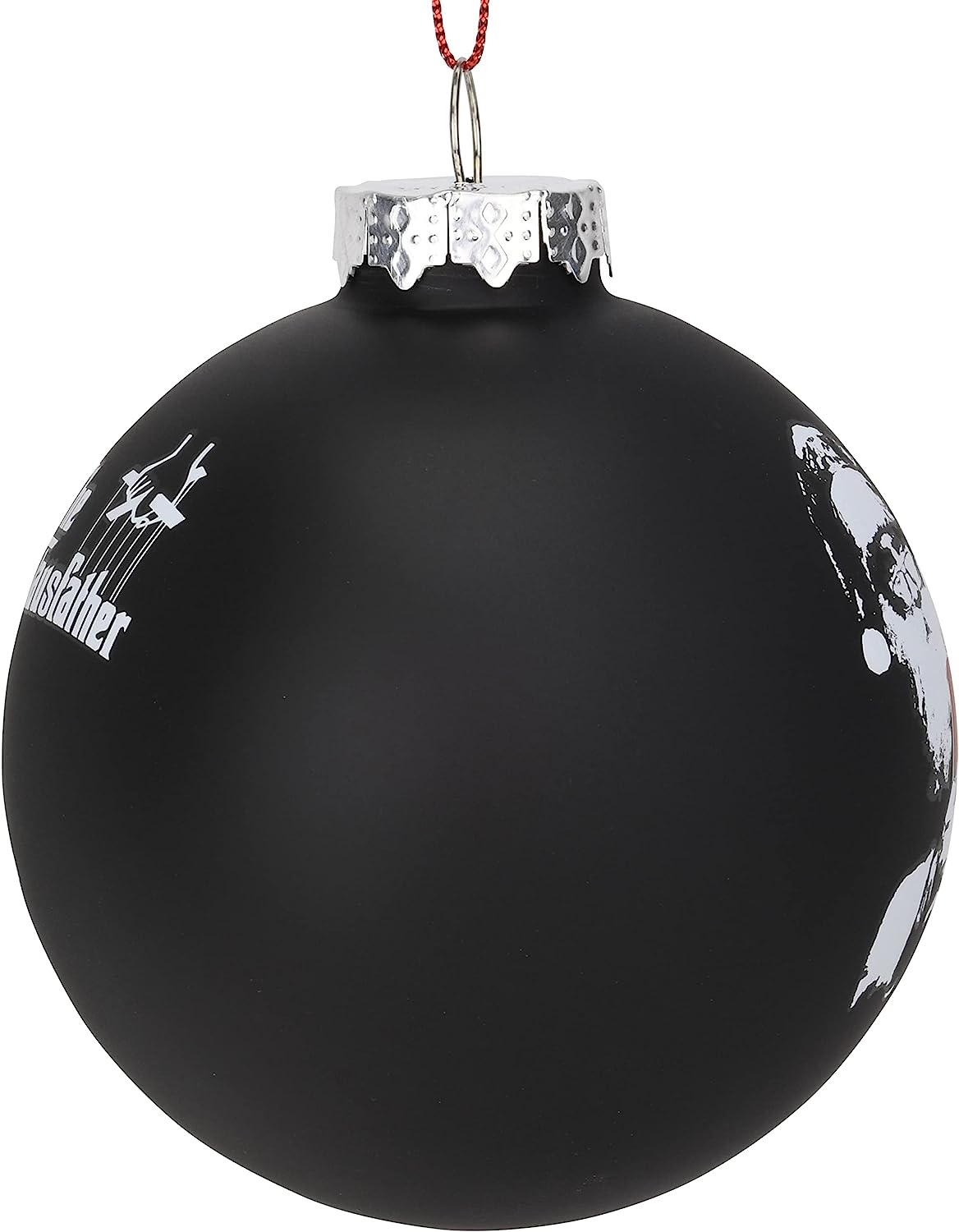 Tree Buddees The Clausfather Movie Poster Parody Funny Glass Christmas Ornaments