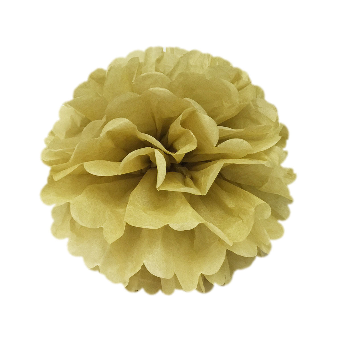 Wrapables Set of 12 Tissue Pom Pom Party Decorations for Weddings, Birthday Parties Baby Showers and Nursery Decor, Peach/Orange/Tan/Ivory
