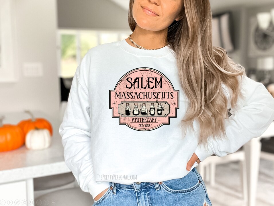 #223 DTF Print- Salem Apothecary