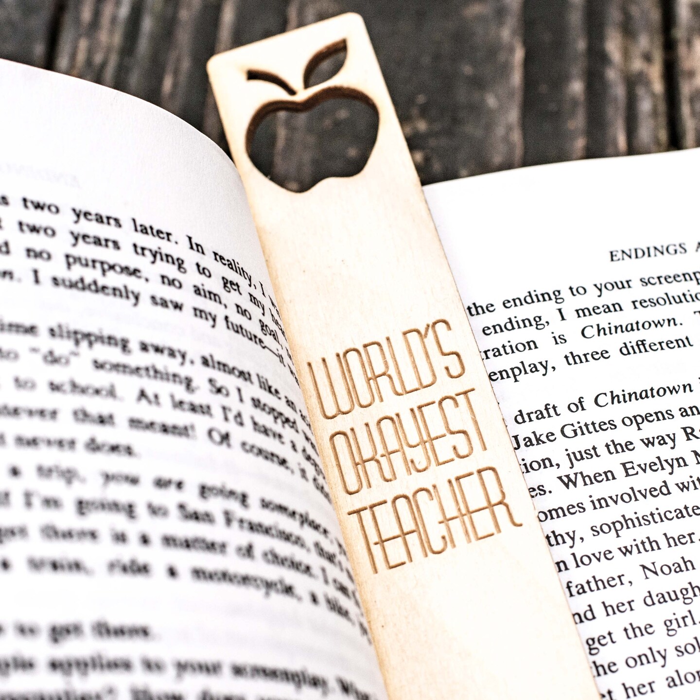 Bookmark - Worlds Okayest Teacher Bookmark - Worlds Okayest Teacher
