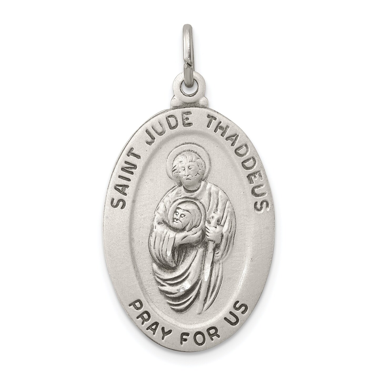Sterling Silver Saint Jude Thaddeus Medal | Michaels