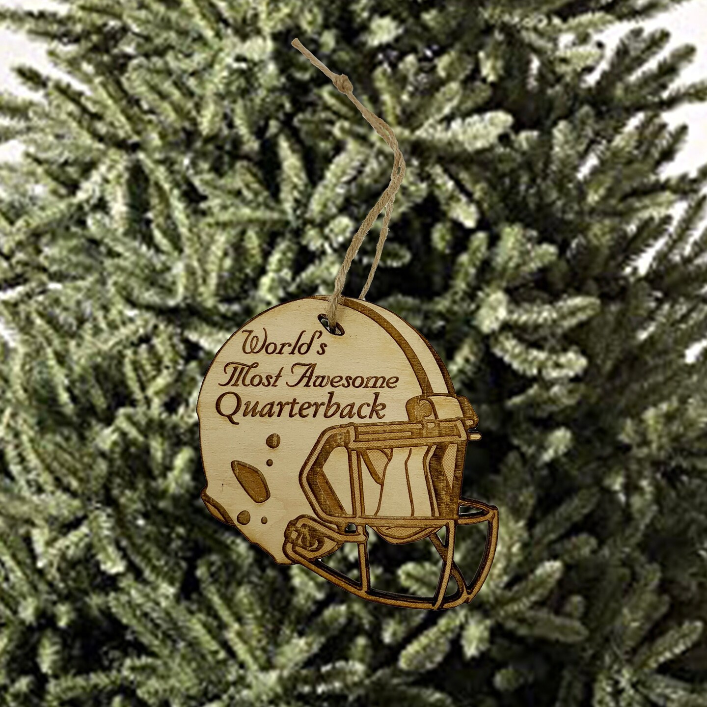 Worlds most Awesome Quarterback - Ornament Worlds most Awesome Quarterback - Ornament
