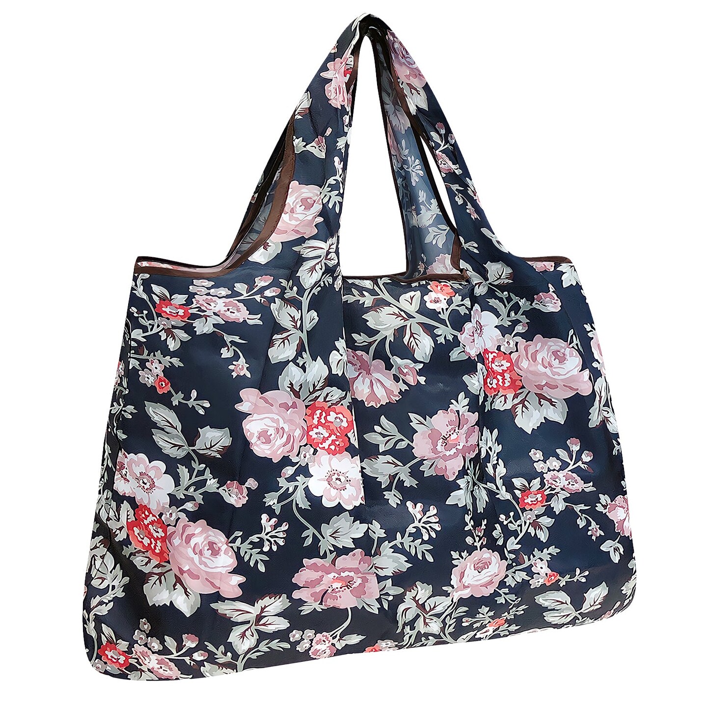 Wrapables Large Foldable Tote Nylon Reusable Grocery Bag Michaels