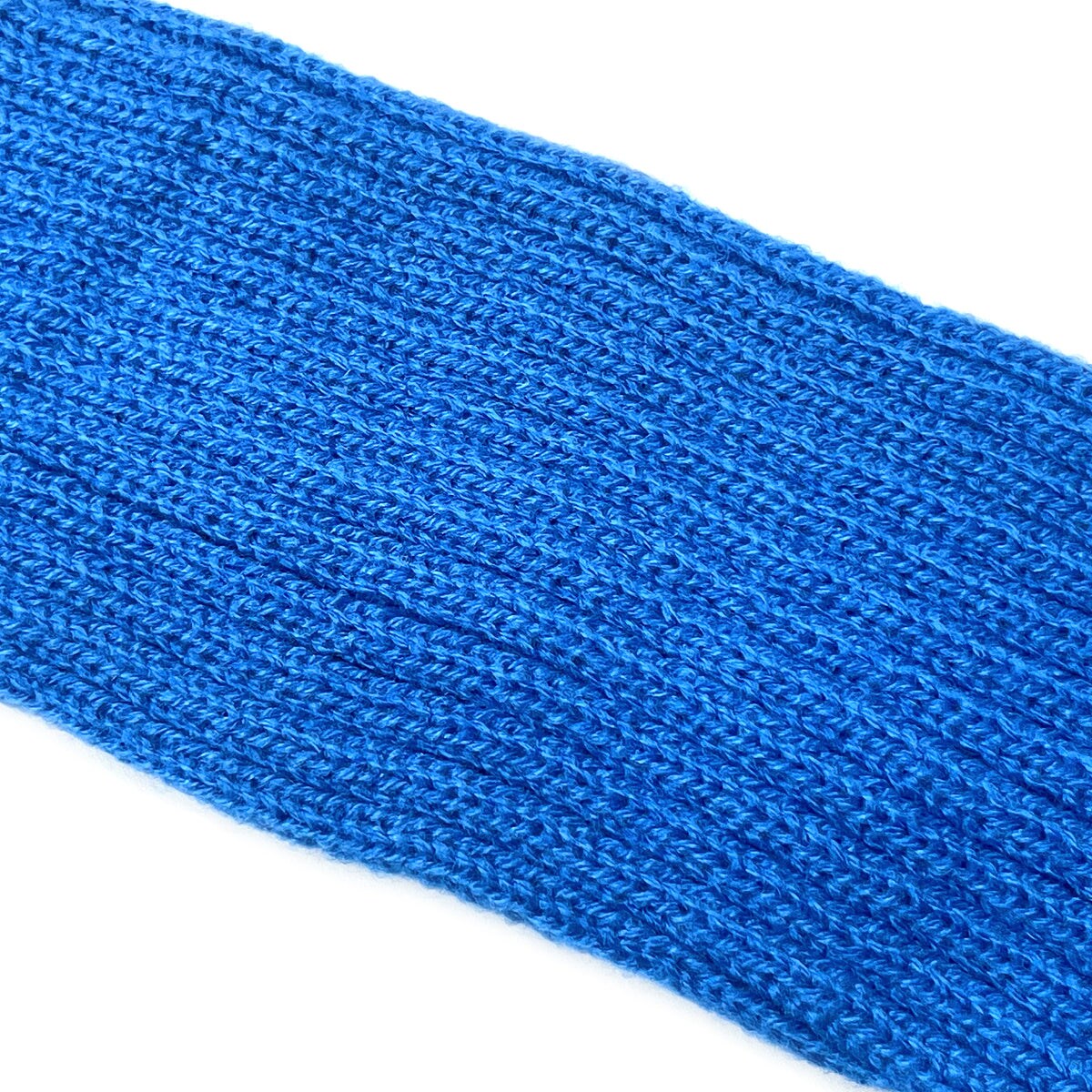 Wrapables 80&#x27;s Style Neon Fluorescent Ribbed Leg Warmers, Blue