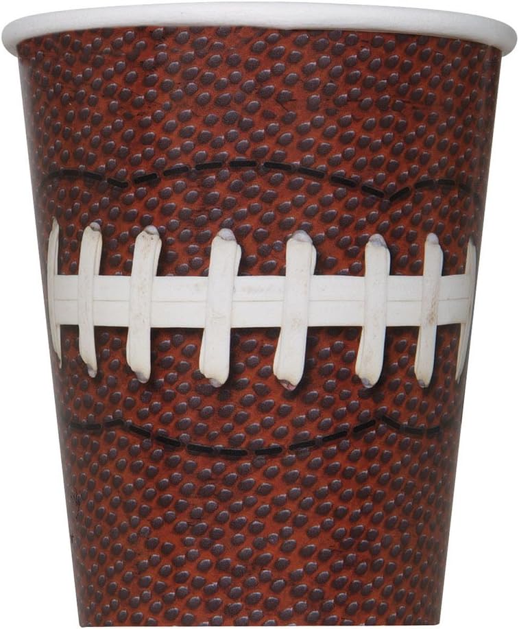 Football 8 CT Cups 9 Oz