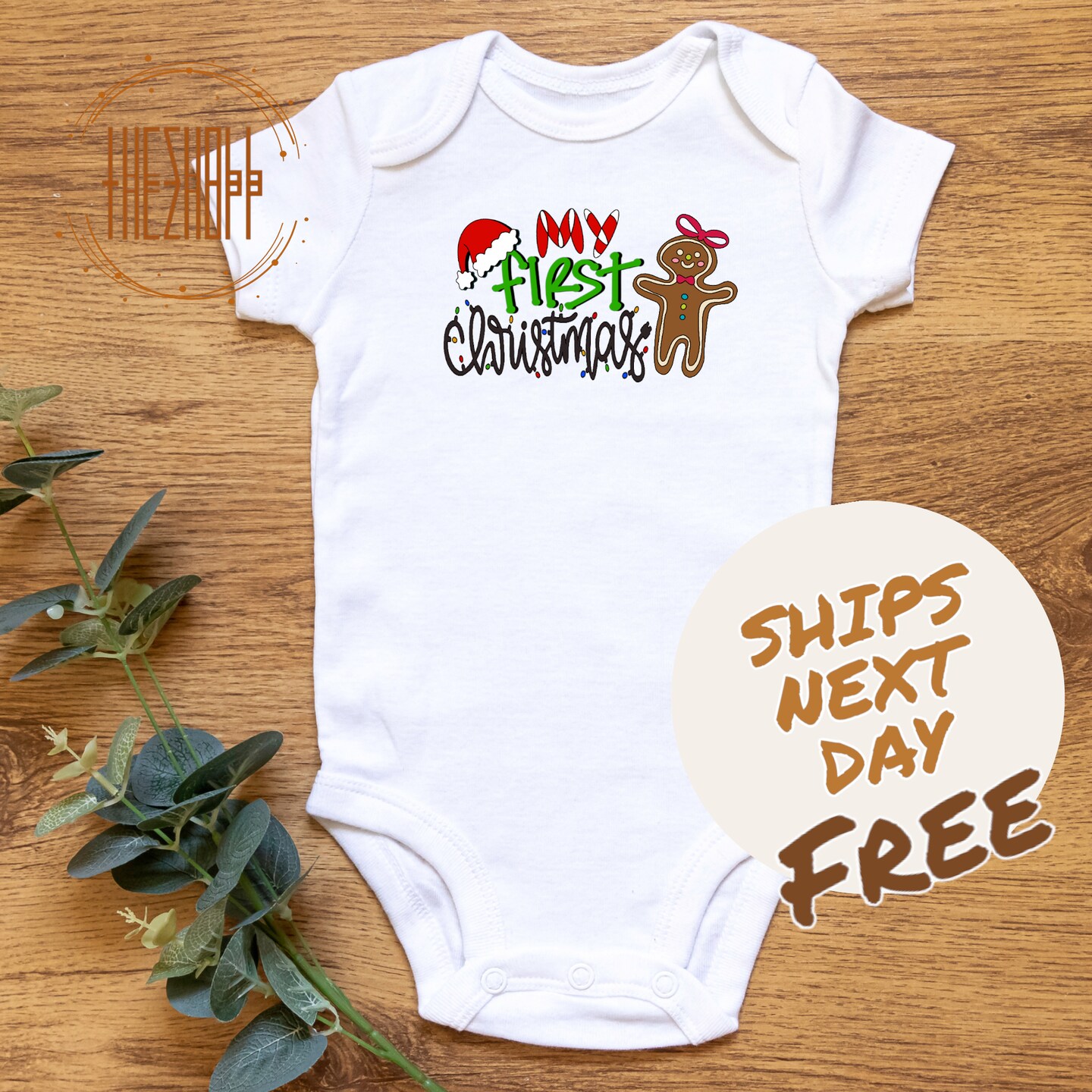First Christmas Baby | Christmas Baby Outfit | Christmas Baby | First  Christmas Outfit | Christmas gift | Baby bodysuit | bodysuit | onesies |  MakerPlace by Michaels