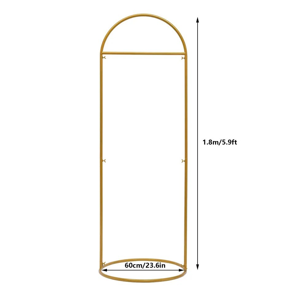 Balloon Arch Frame Metal Backdrop Stand
