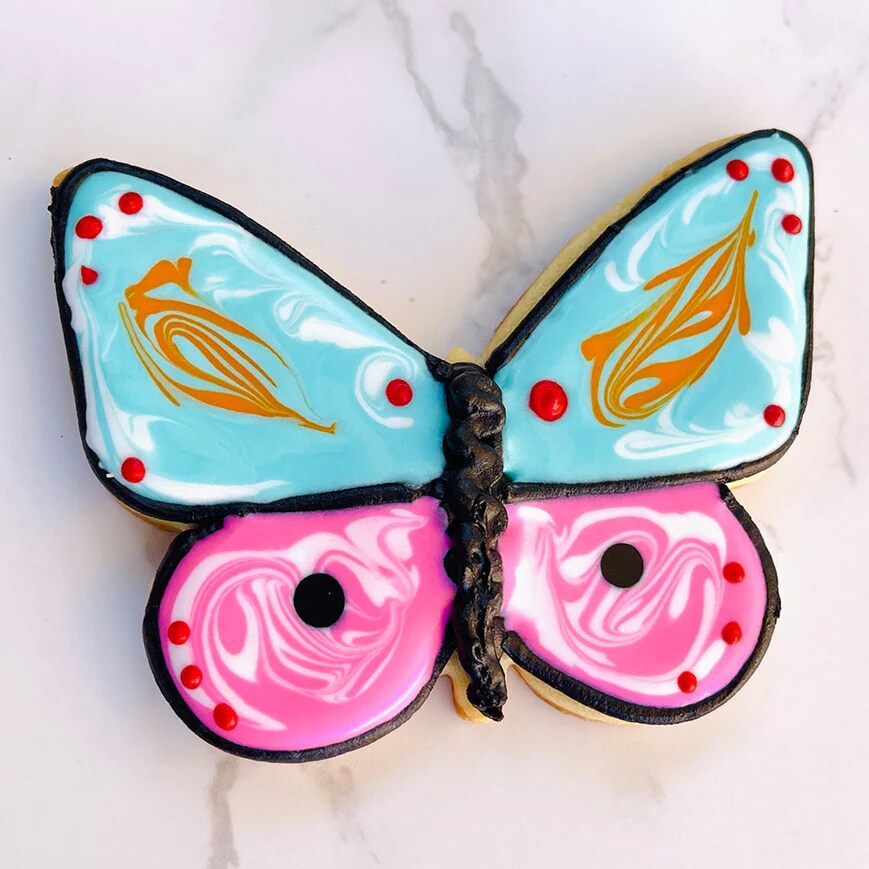 Ann Clark Cute Butterfly Cookie Cutter, 3&#x22; x 3.75&#x22; Big Wings