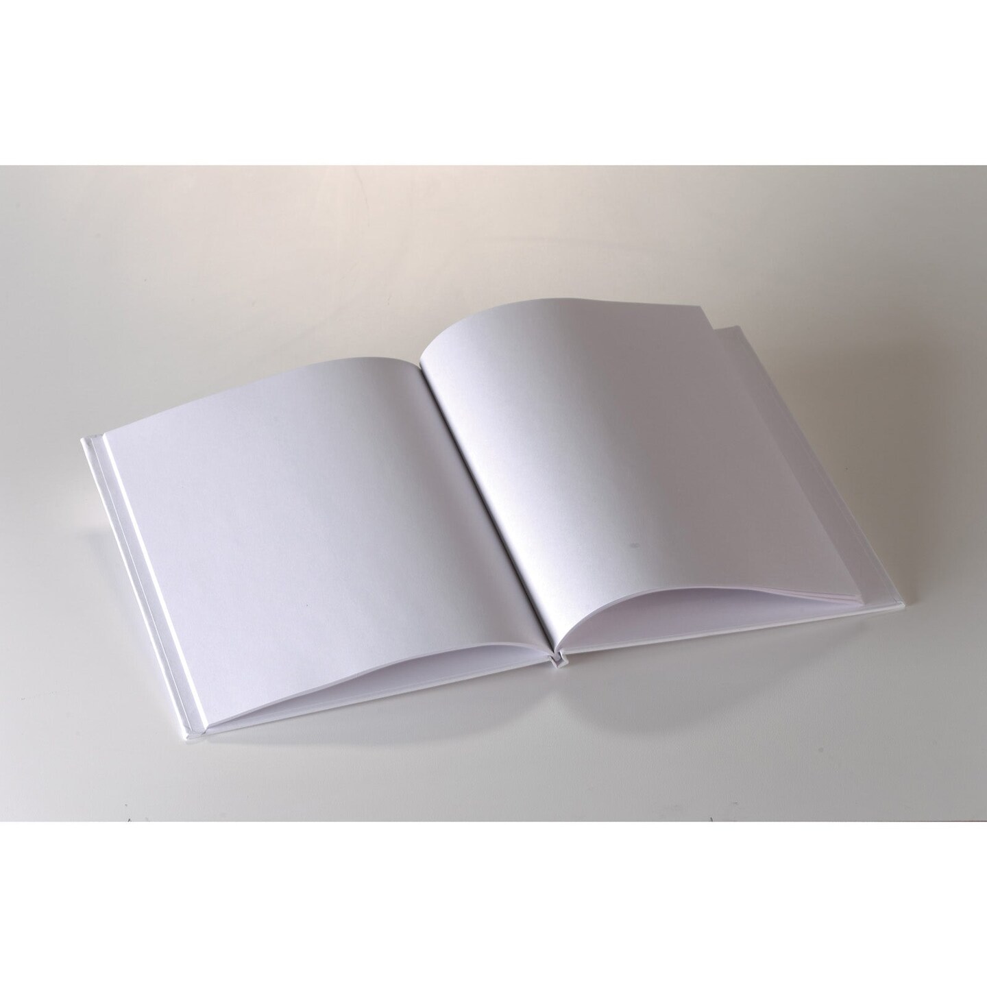 Big Hardcover Blank Book, 8.5&#x22; x 11&#x22; Portrait, White, Pack of 6