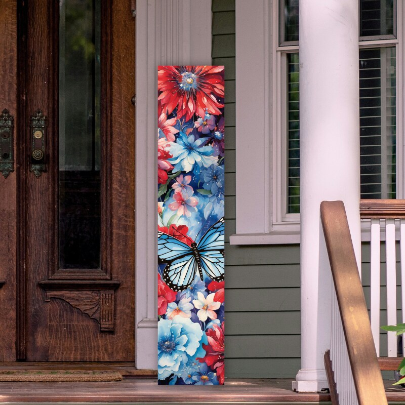 Patriotic Wood Porch Boards