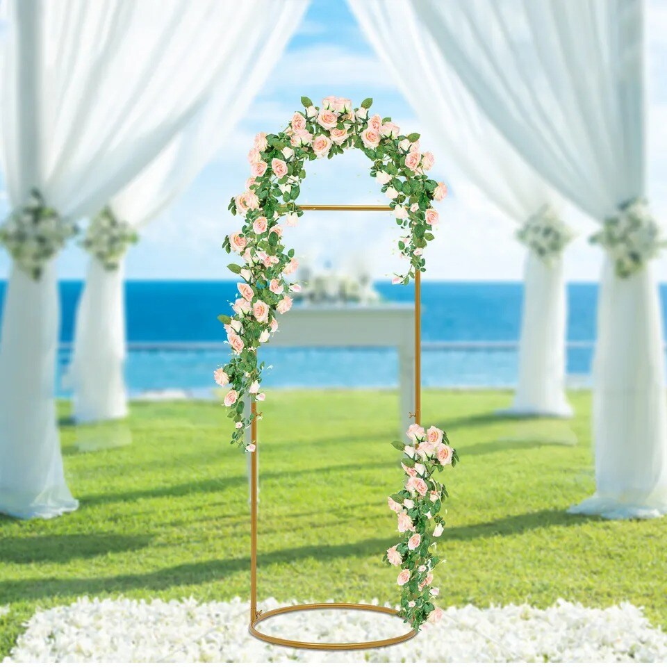 Balloon Arch Frame Metal Backdrop Stand
