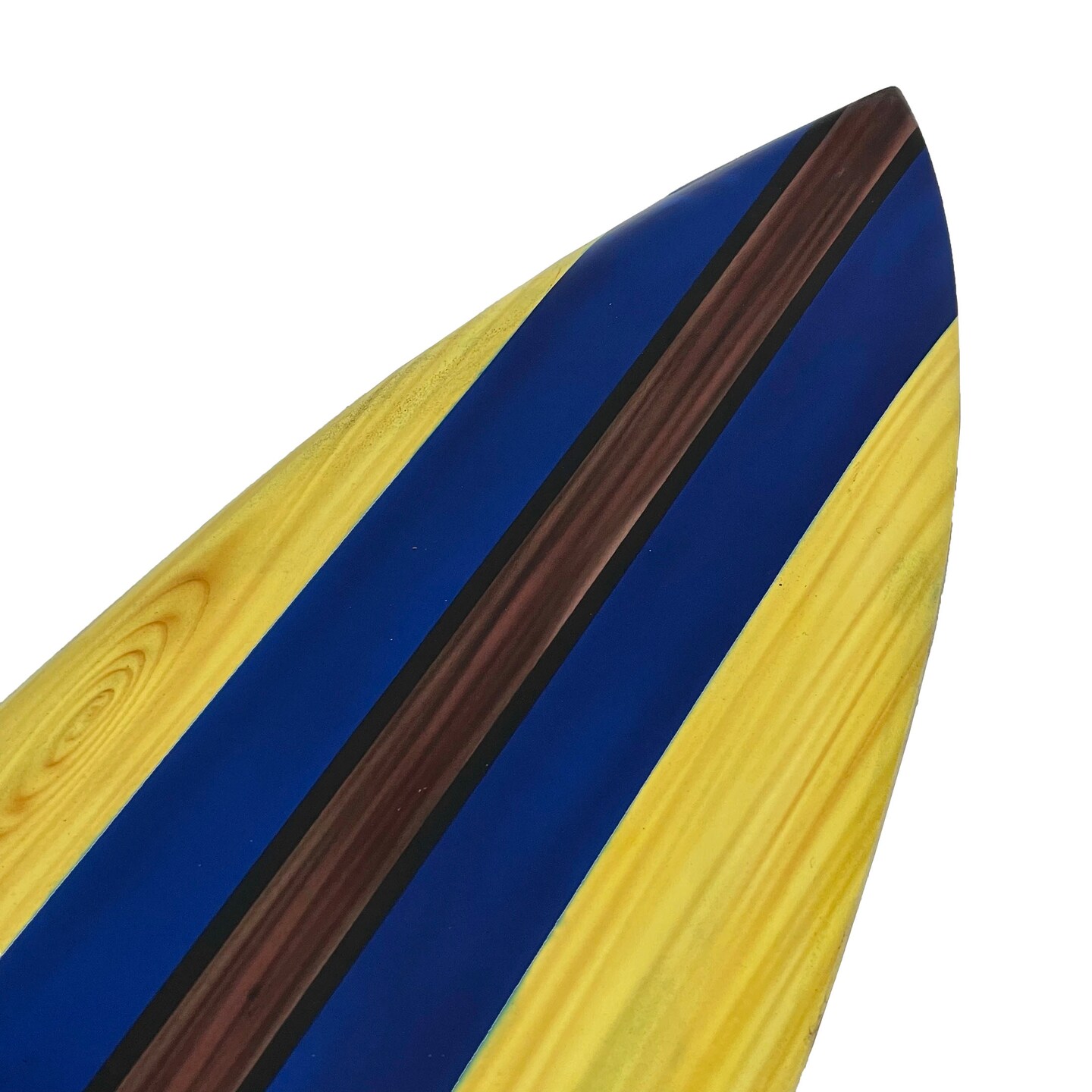 39 Inch Wooden Surfboard Decorative Wall Hanging Beach Decor