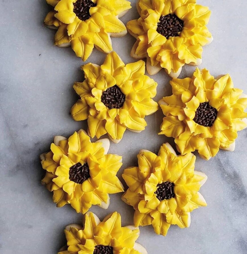 Ann Clark Sunflower Cookie Cutter 3.5&#x22;