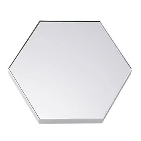 6 pcs 8&#x22; Hexagon MIRRORS Wedding Party Reception CENTERPIECES