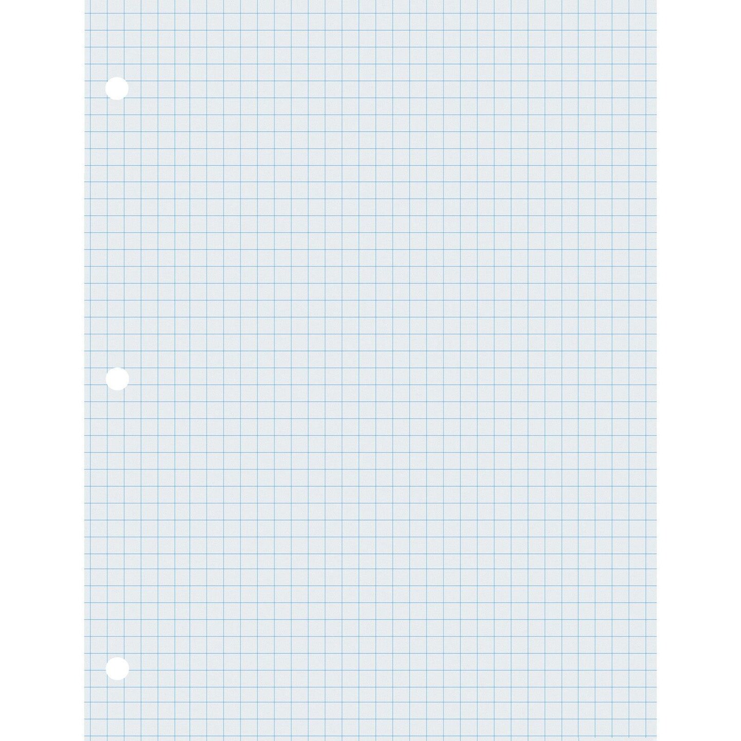 Graphing Paper, White, 2-sided, 1/4&#x22; Quadrille Ruled 8-1/2&#x22; x 11&#x22;, 500 Sheets