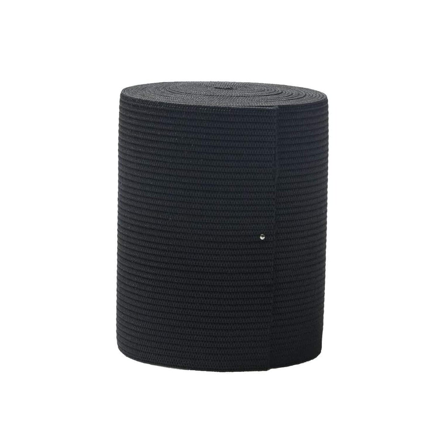 3-inch Wide Black Heavy Knit Stretch Elastic Band 3 Yards Sewing Knit Elastic Spool