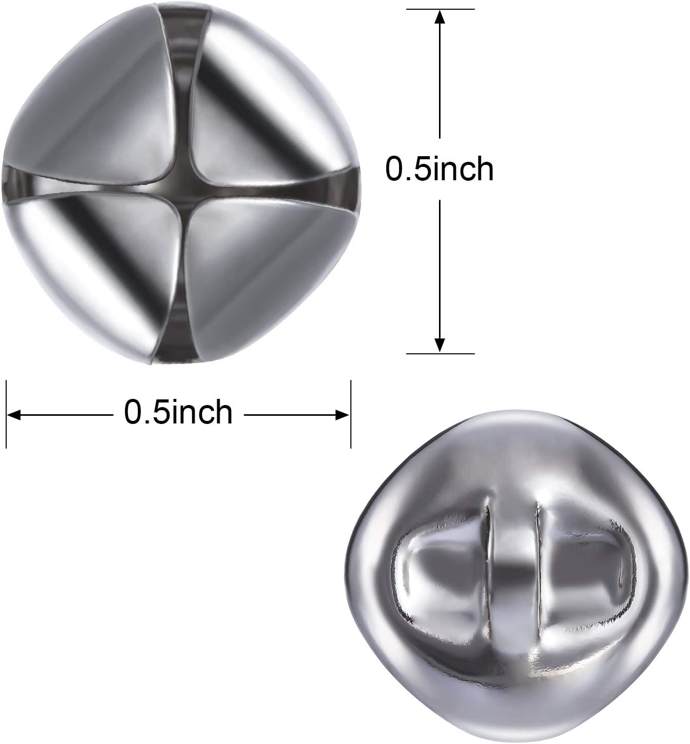 Jingle Bells for Craft, 300 Pieces Bulk DIY Christmas Bells for Decoration, Home Decoration