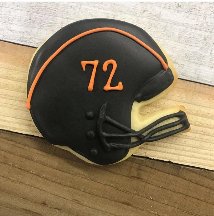 Ann Clark Football Helmet Cookie Cutter 3 1/2&#x22;