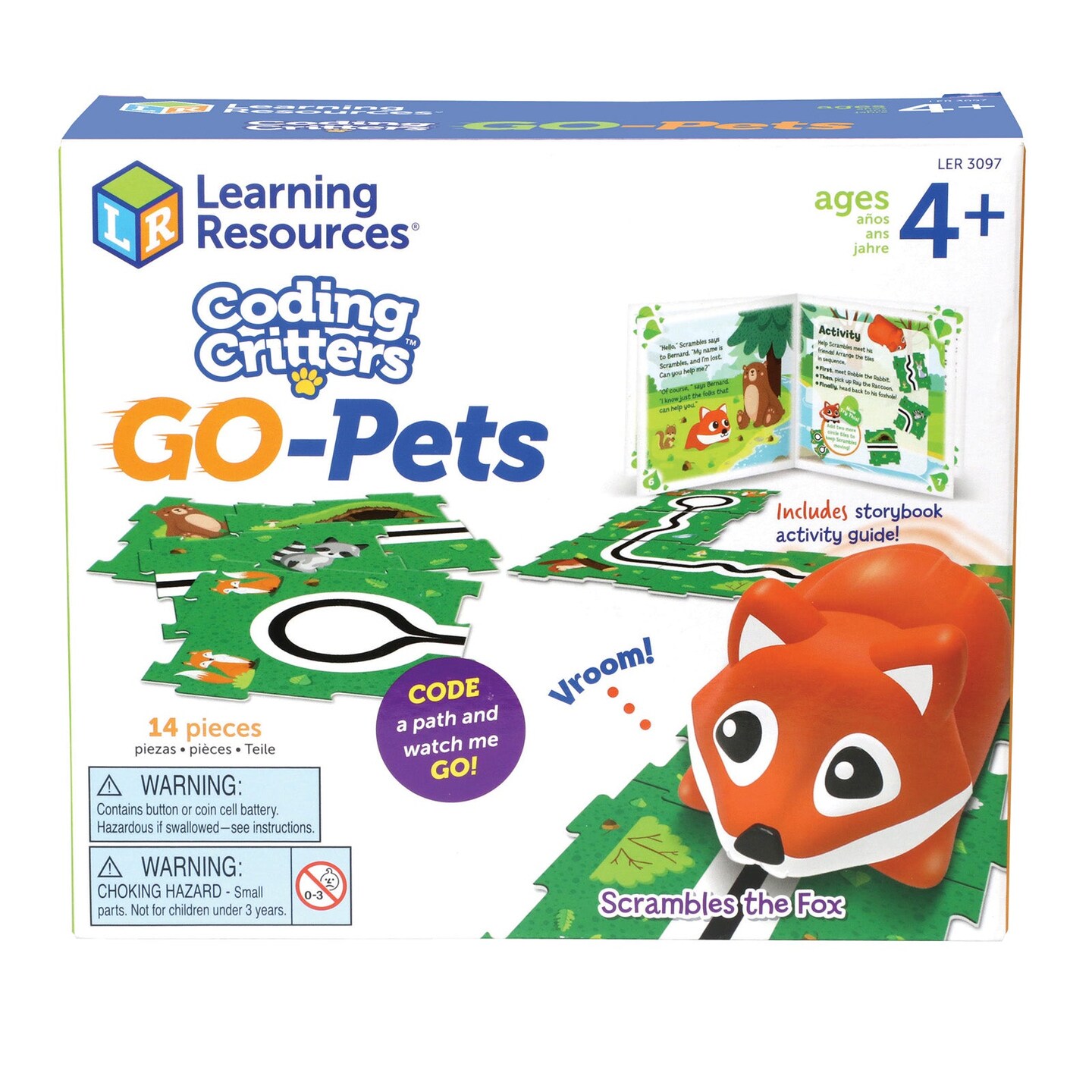 Coding Critters&#x2122; Go-Pets, Scrambles the Fox