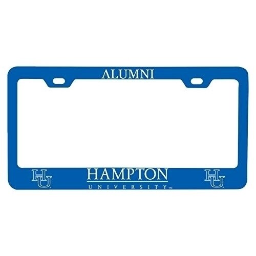 Ncaa Hampton University Alumni License Plate Frame - Colorful Heavy Gauge