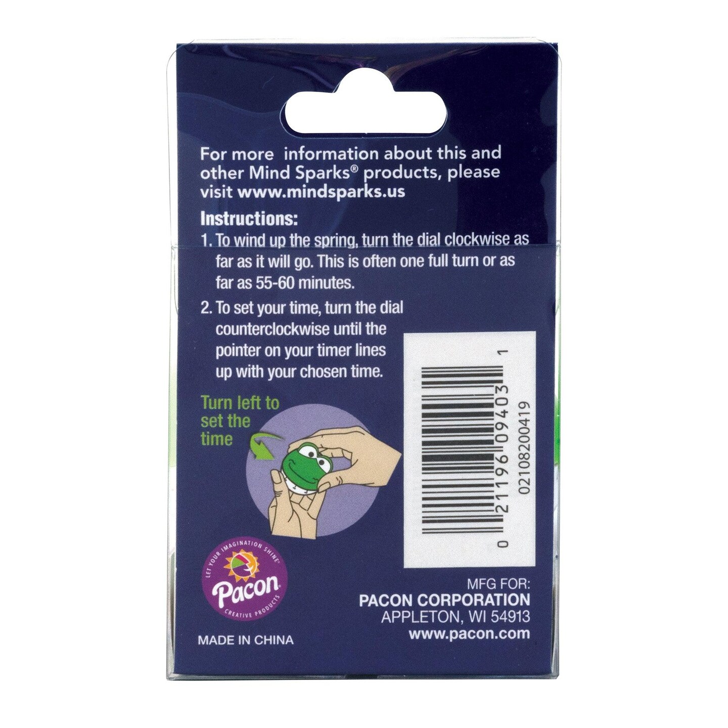 Classroom Timer Frog, Frog, Approx. 2-1/4&#x22; Height, Pack of 3