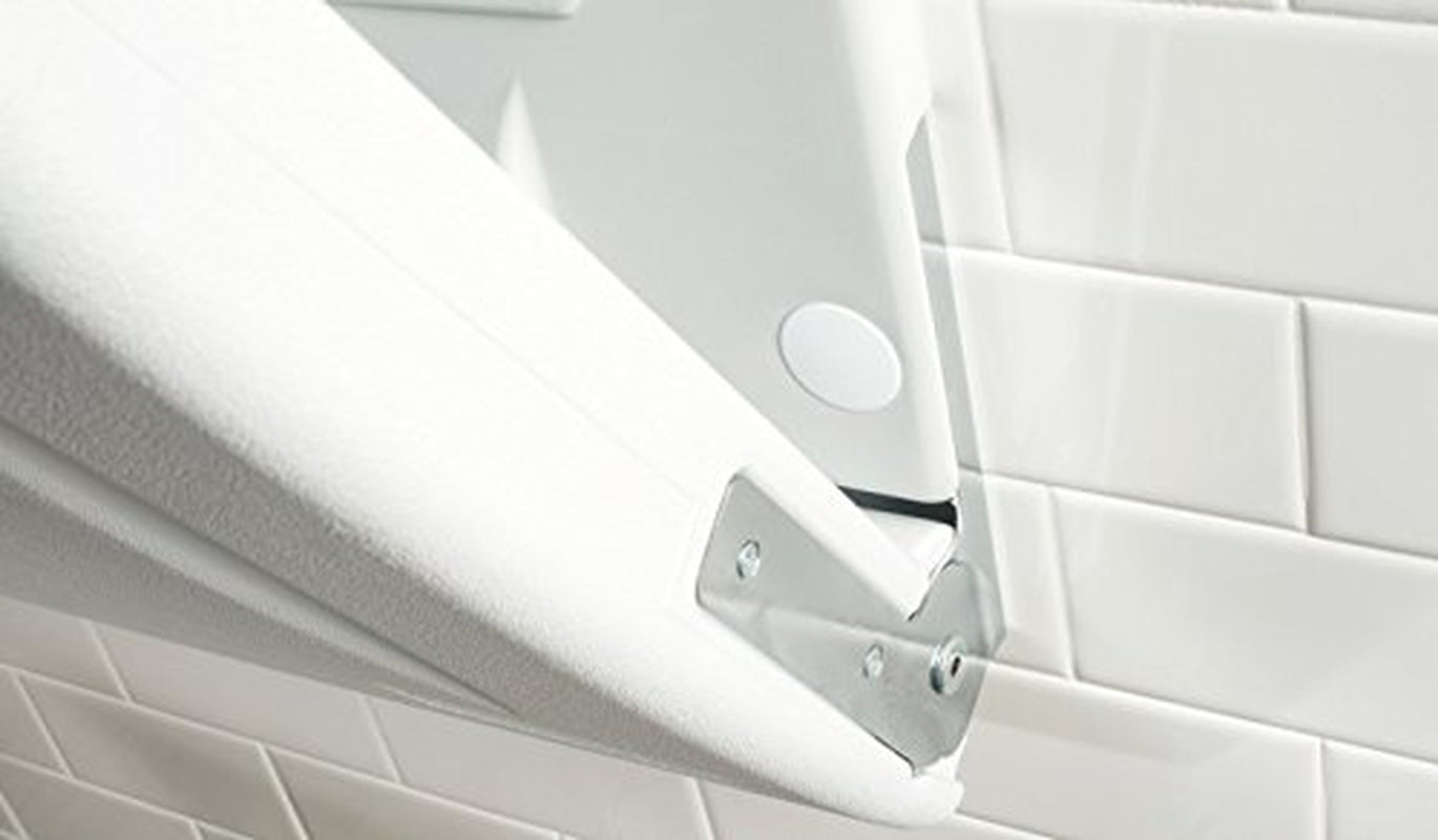 Classic Vertical Baby Changing Station, Surface Mount with Backer-Plate, Light Gray (100-EV-BP)