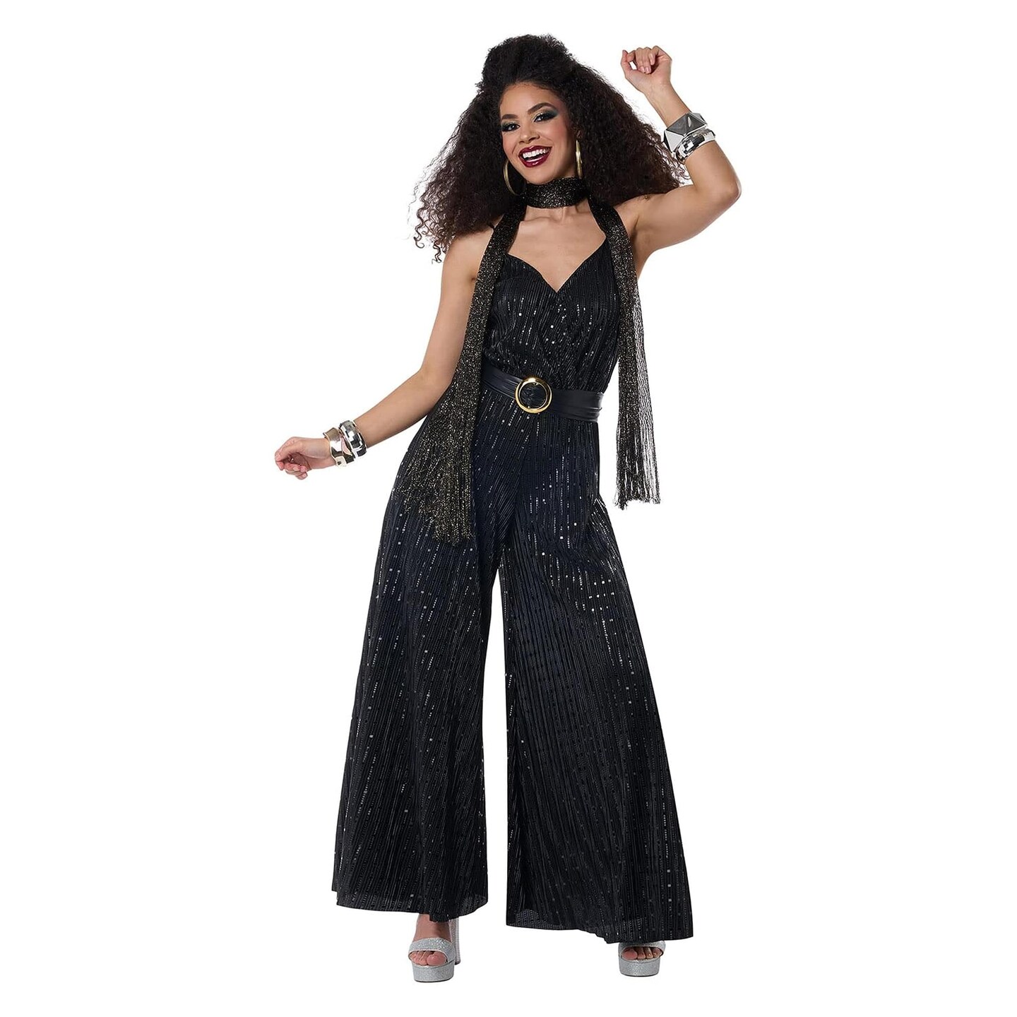 Lets Dance Womens Disco Costume Jumpsuit Michaels