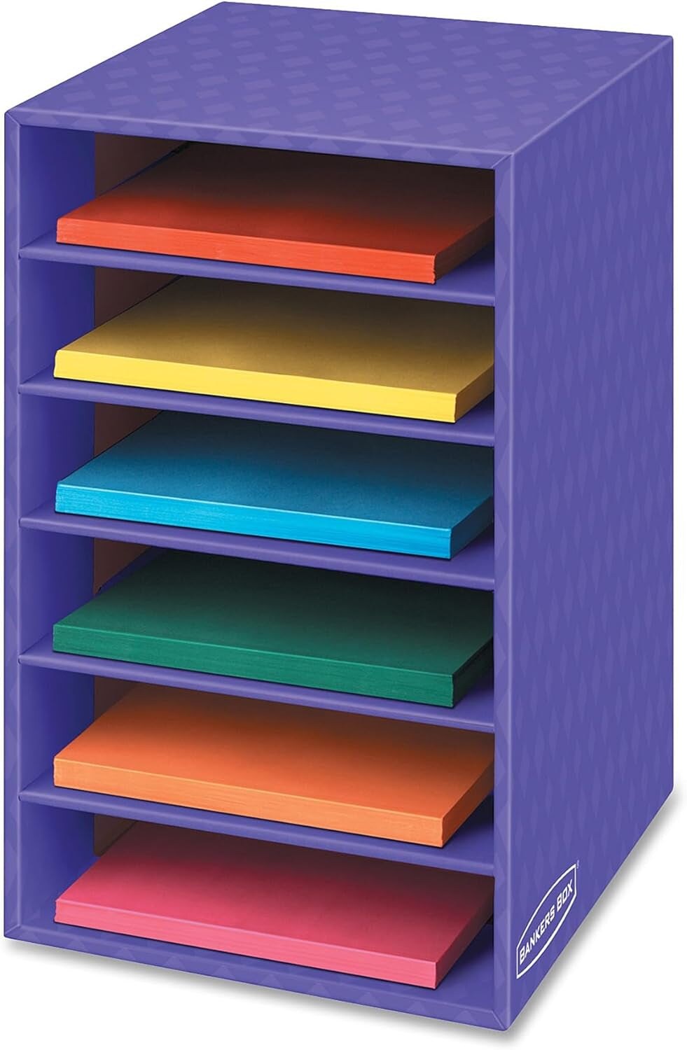 1 Pack Classroom 6 Shelf Organizer File Sorter 18&#x22;H X 12&#x22;W X 13 1/4&#x22;D