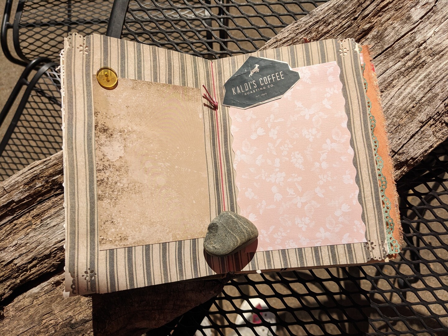 Handmade Junk Journal Smash hot Book