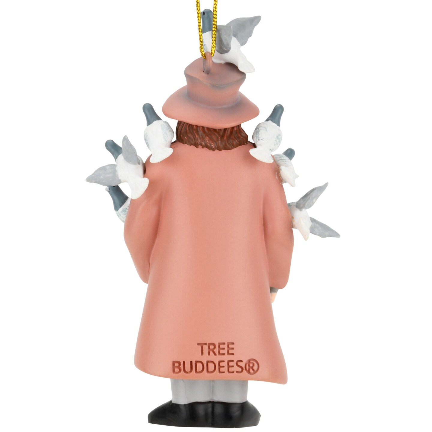 Tree Buddees NYC Central Park Bird Pigeon Lady Christmas Ornament