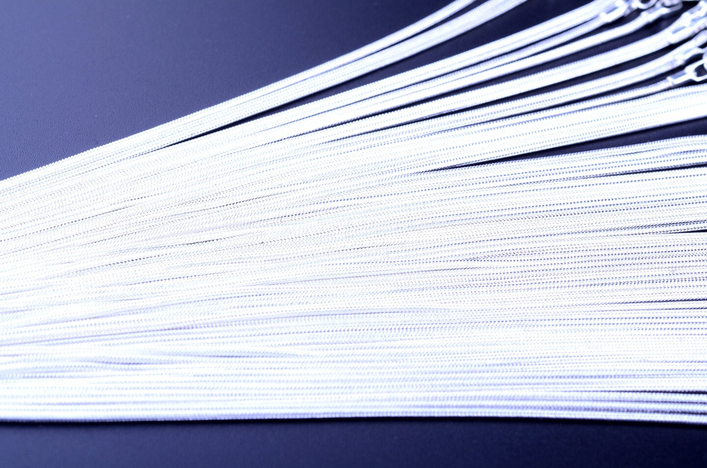 24 Pieces Snake Chain Necklace White Brightening 925 Silver Plated 1.2mm DIY Shining Link with Lobster Clasps for Jewelry Making (20 inch, Shining White Brightening)