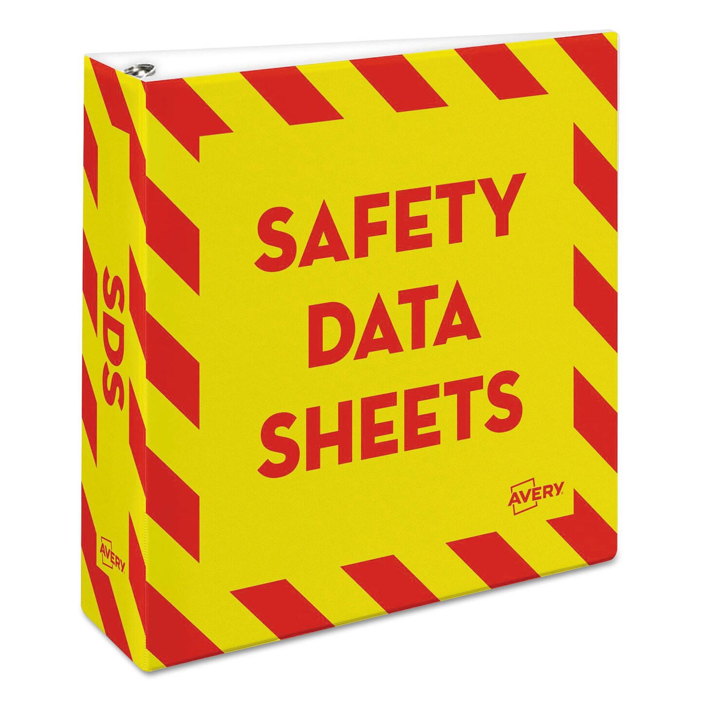 Heavy-Duty Preprinted Safety Data Sheet Binder, 3 Rings, 3 Heavy-Duty Preprinted Safety Data Sheet Binder, 3 Rings, 3