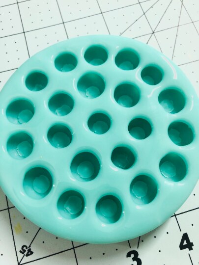 22pc Blueberry Silicone Mold | Realistic Food Shape Mold For Soap Embeds | Candle Embeds | Wax Melts Silicone Mold