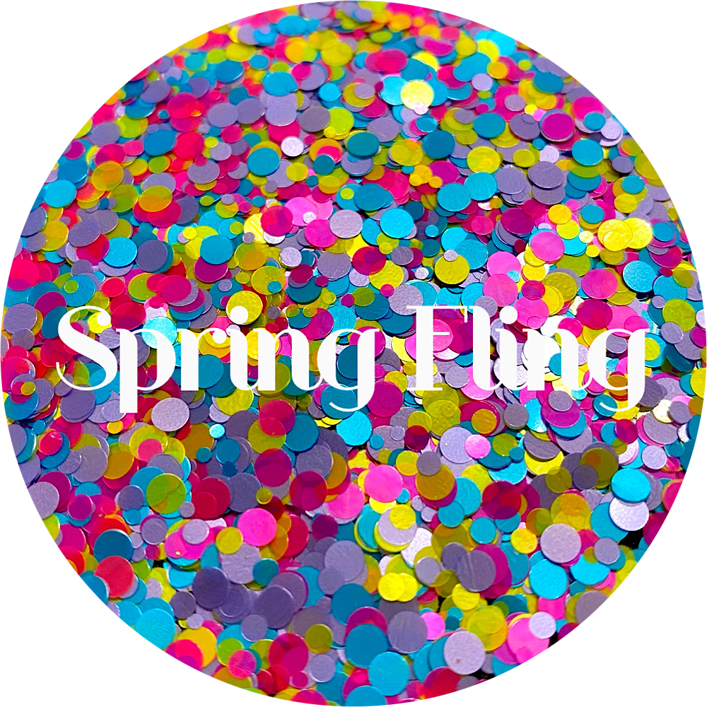 Polyester Glitter Spring Fling by Glitter Heart Co.™ Michaels