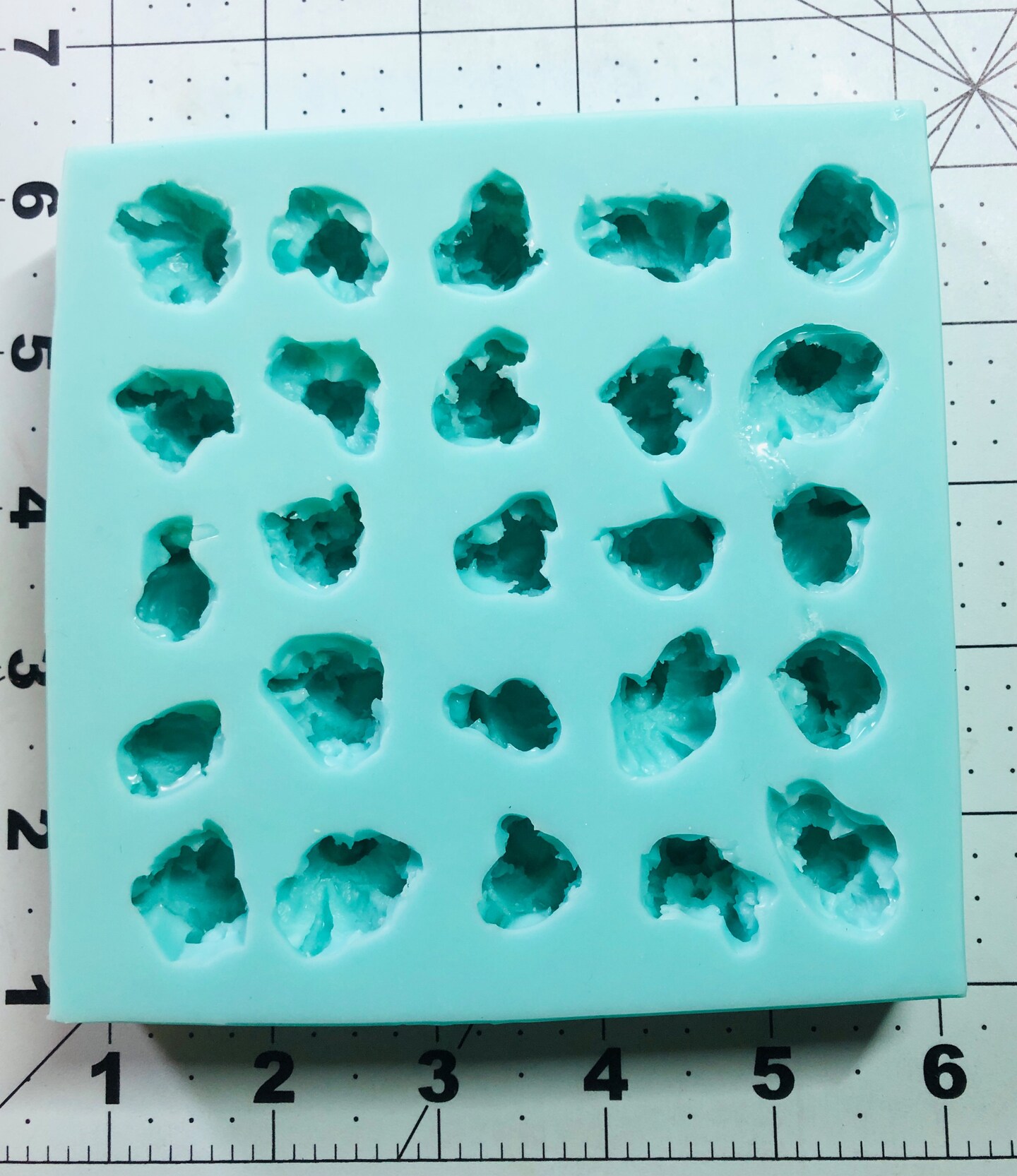 25pc Realistic Popcorn Silicone Mold | For Soap | Candle embeds | Wax Melts