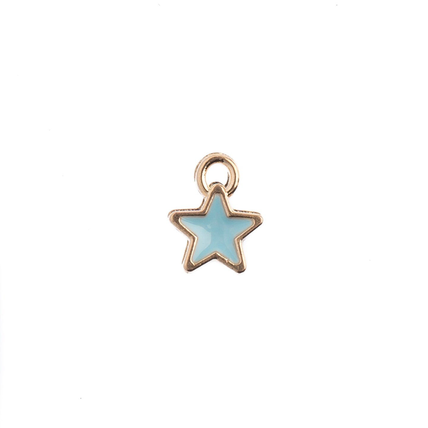 John Bead Sweet & Petite Tiny Star Charms, 10pcs