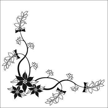 Nellie&#x27;s Choice Embossing Folder - Christmas Corner