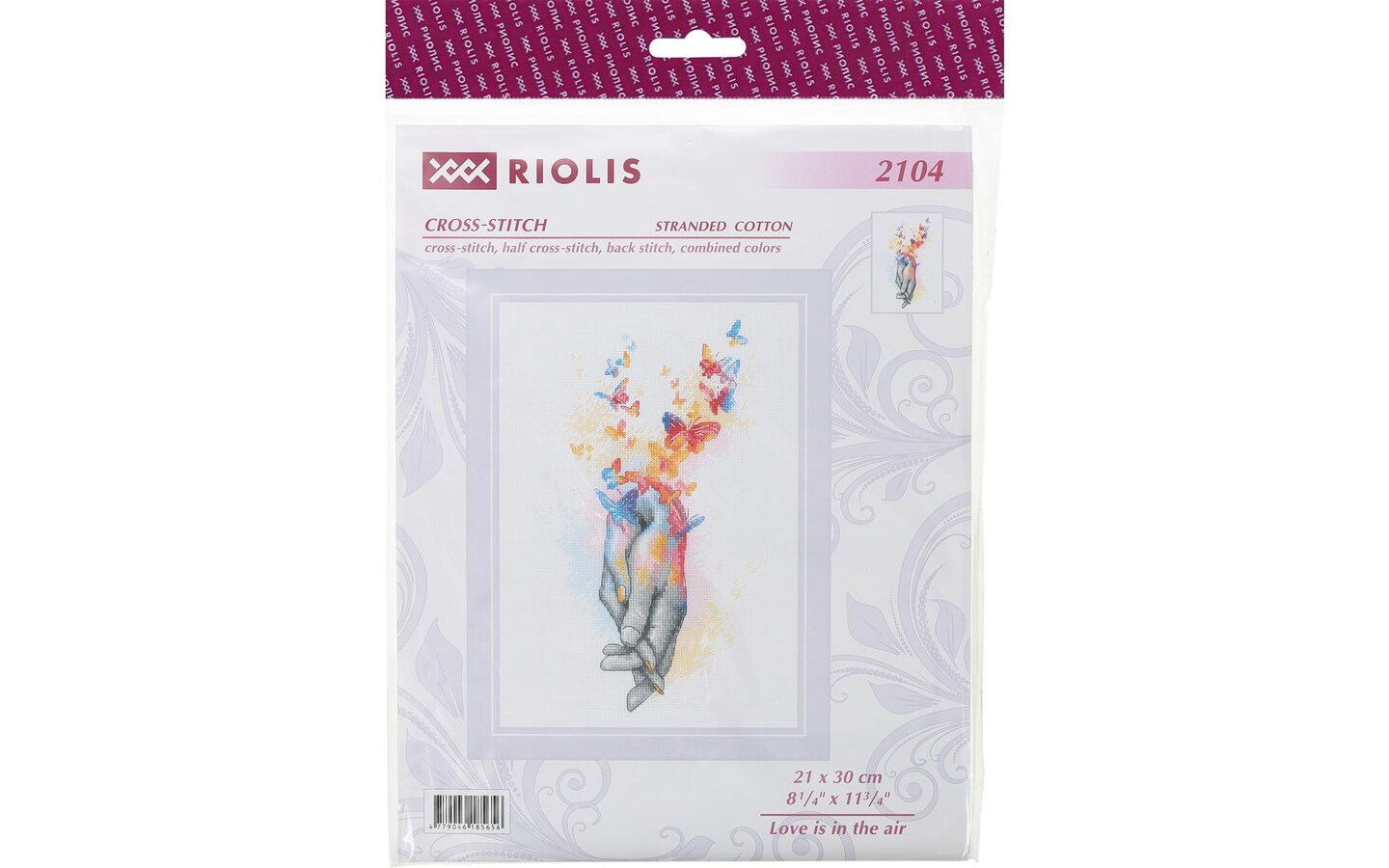 Riolis Cross Stitch Kit Love Is In The Air