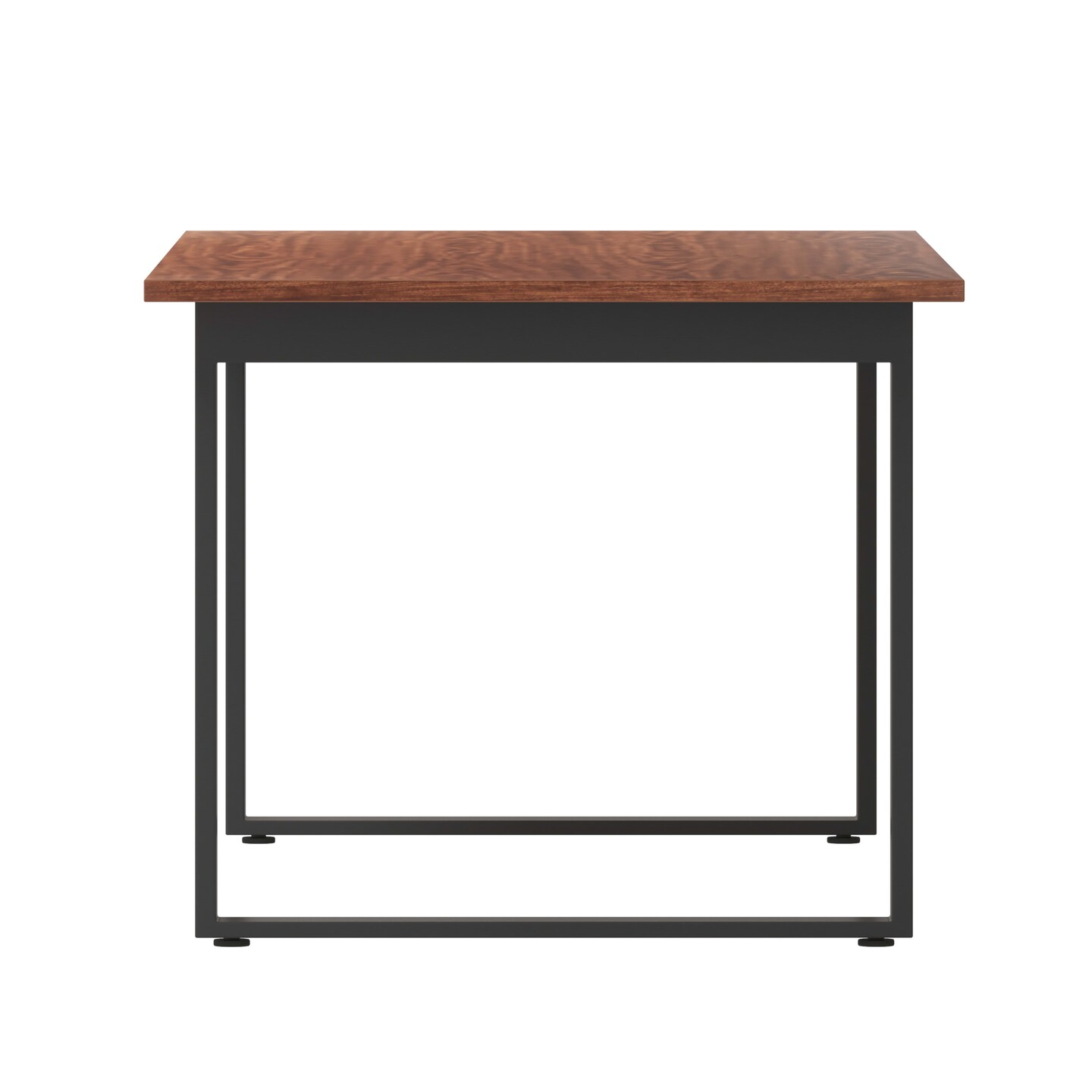Emma and Oliver Remy 72x36 Dining or Gaming Table with Double Sided Laminate Table Top and Heavy Duty U-Frame Steel Base
