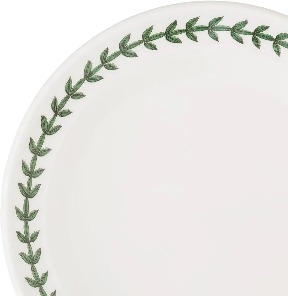 Portmeirion Botanic Garden Laurel Leaf Side Plate | Set of 6 | 6.5 Inch
