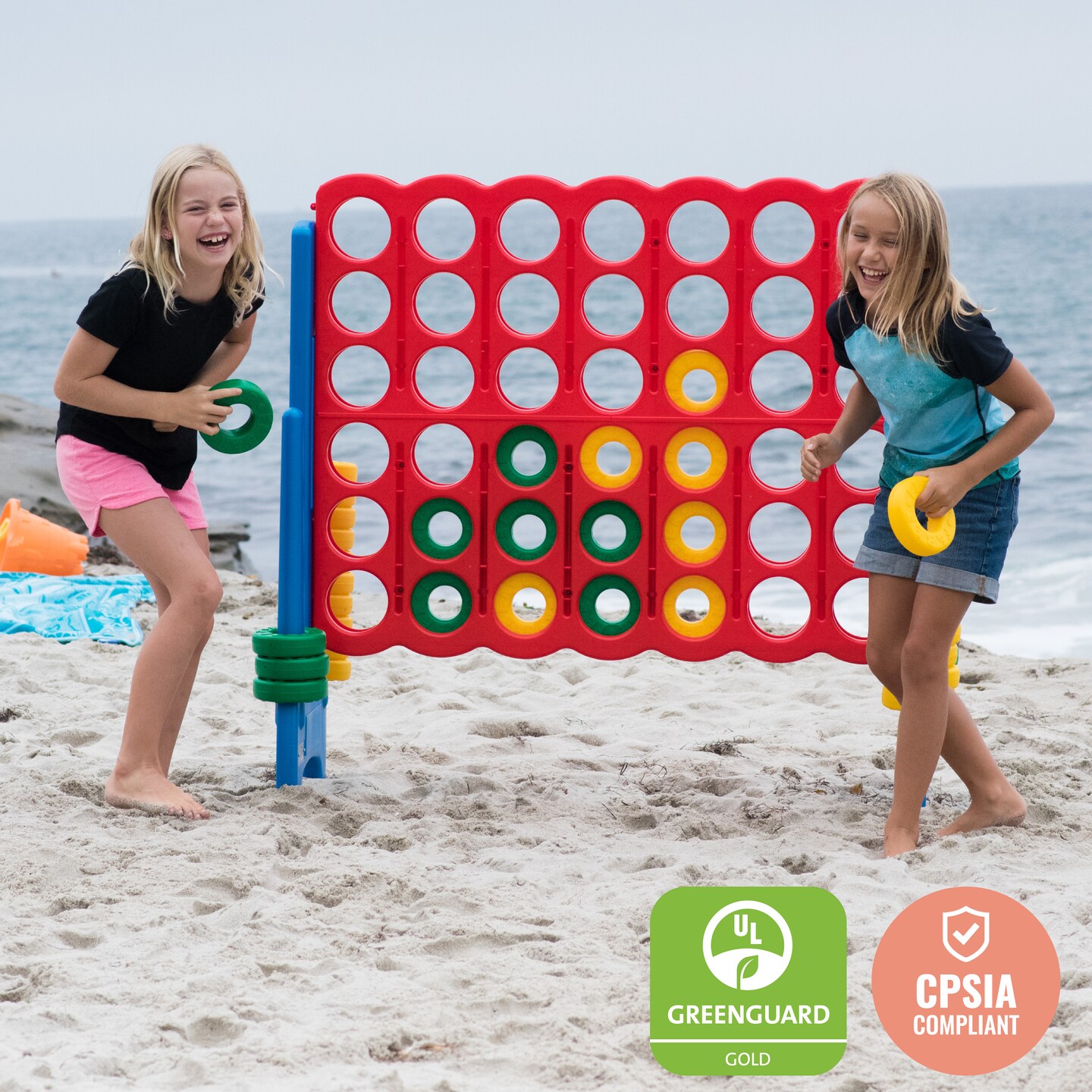 Jumbo 4-To-Score Giant Lawn Game Set