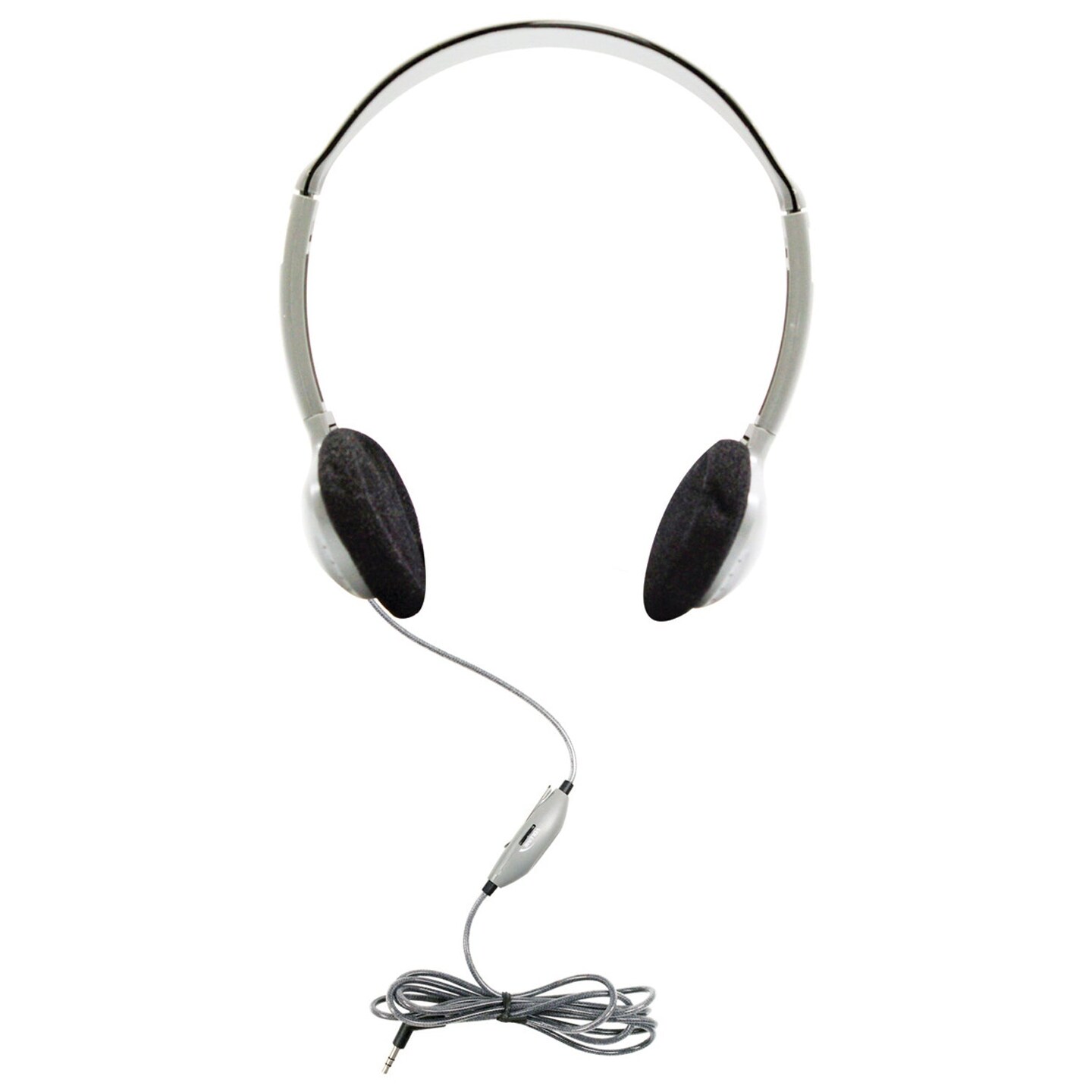 SchoolMate&#x2122; On-Ear Stereo Headphone with In-Line Volume Control, Pack of 2